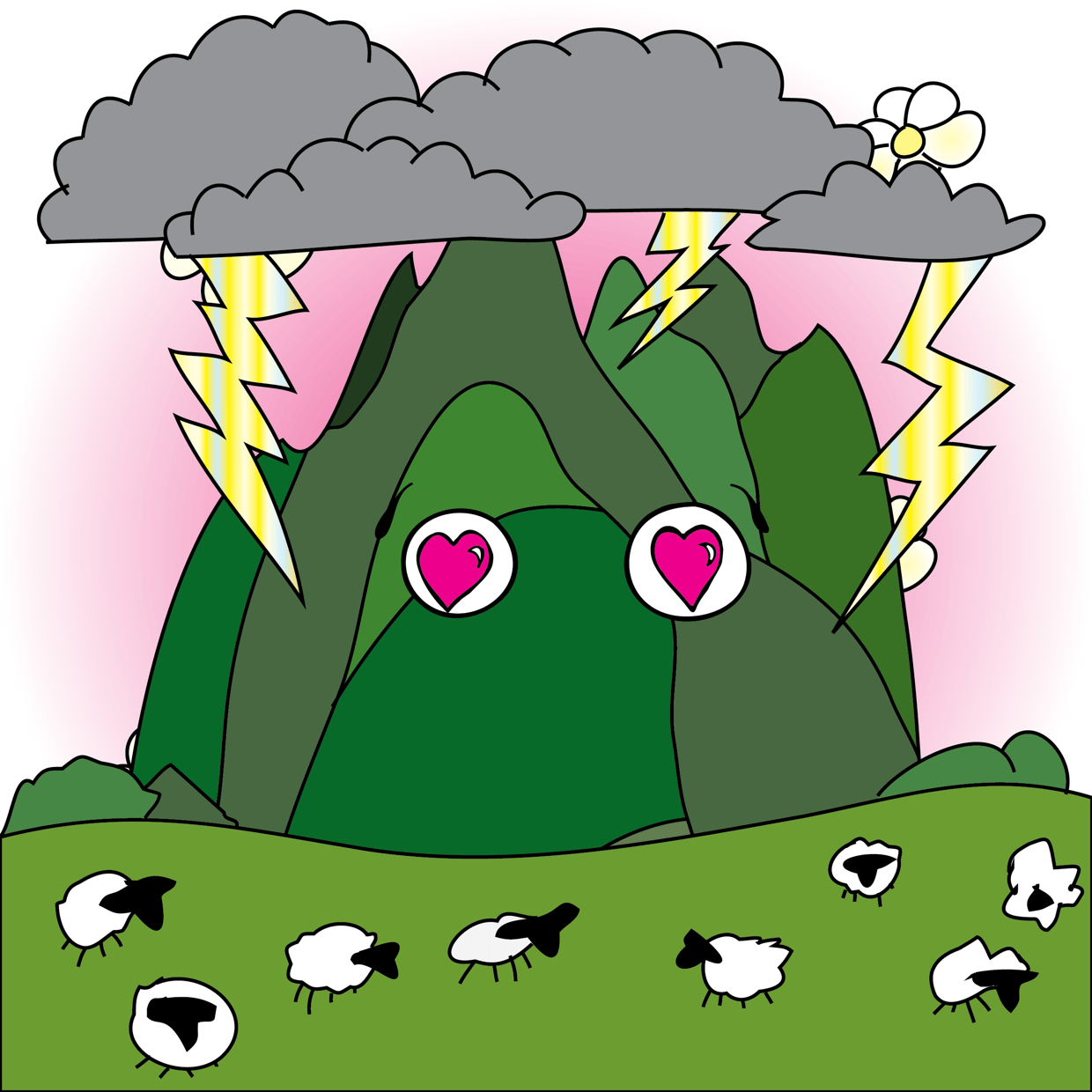Cute Mountain #3698