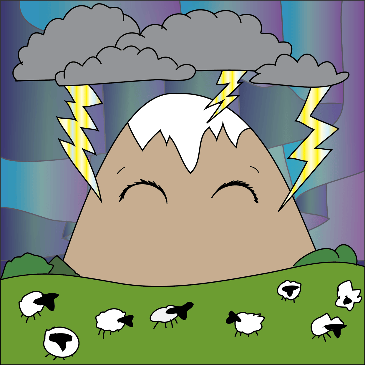 Cute Mountain #3707