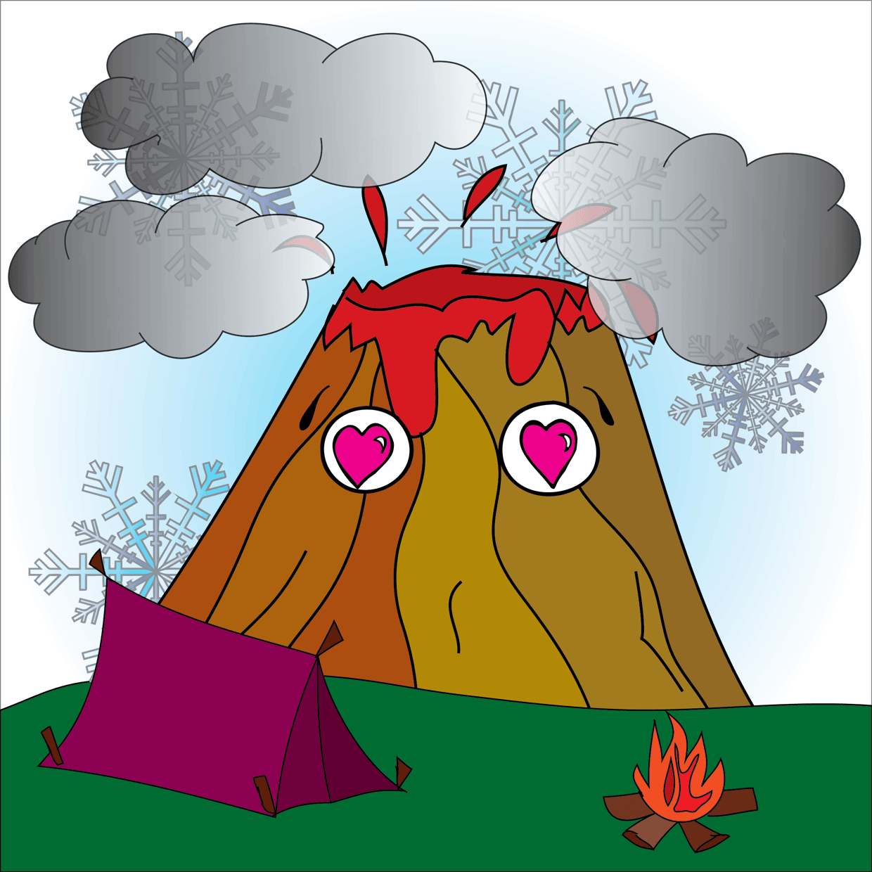 Cute Mountain #3787