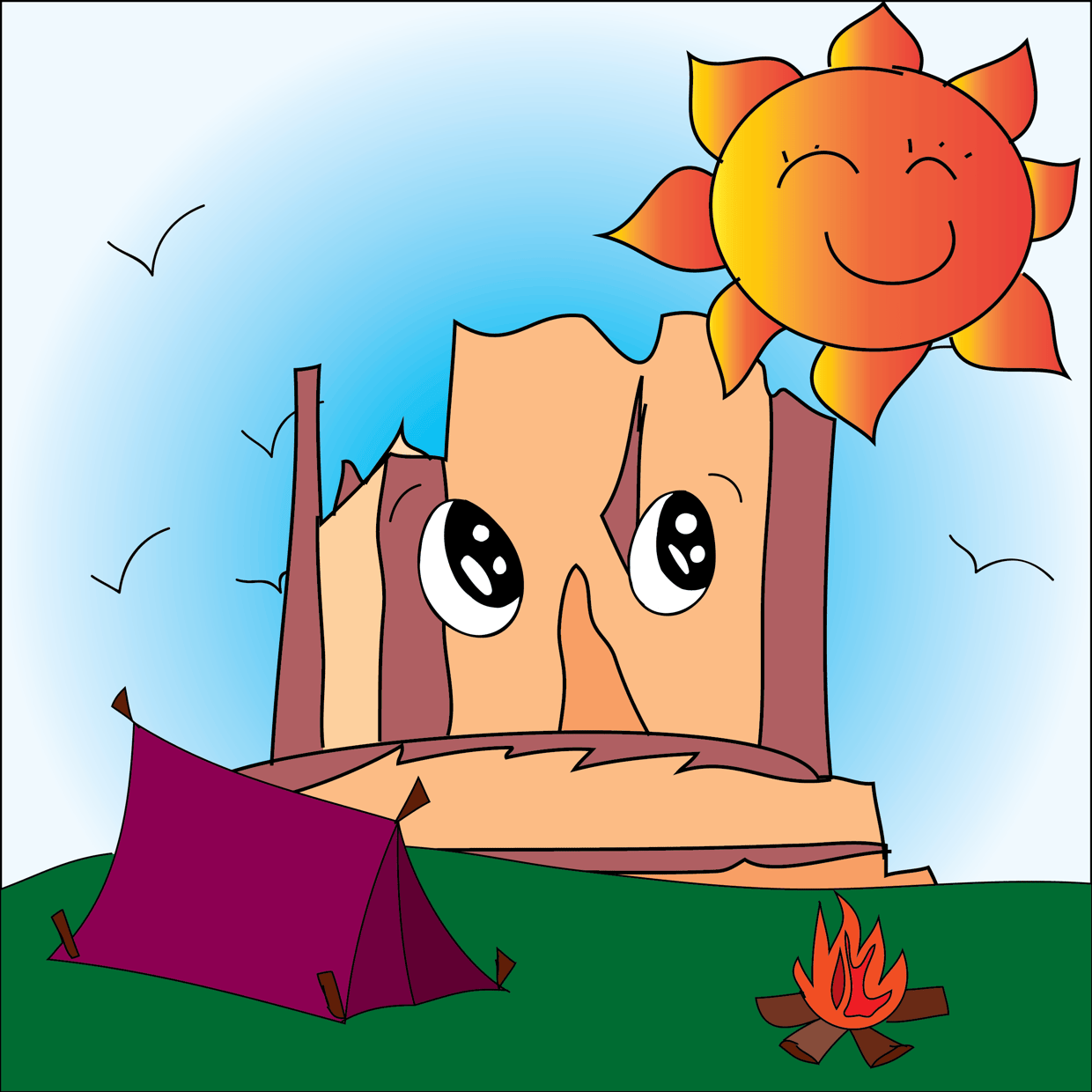 Cute Mountain #3917
