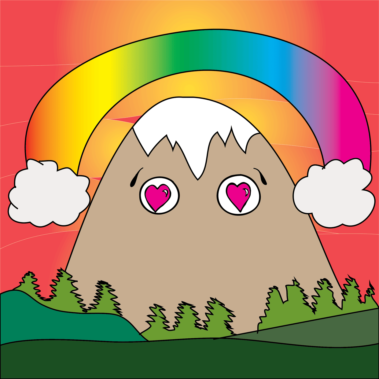 Cute Mountain #3918