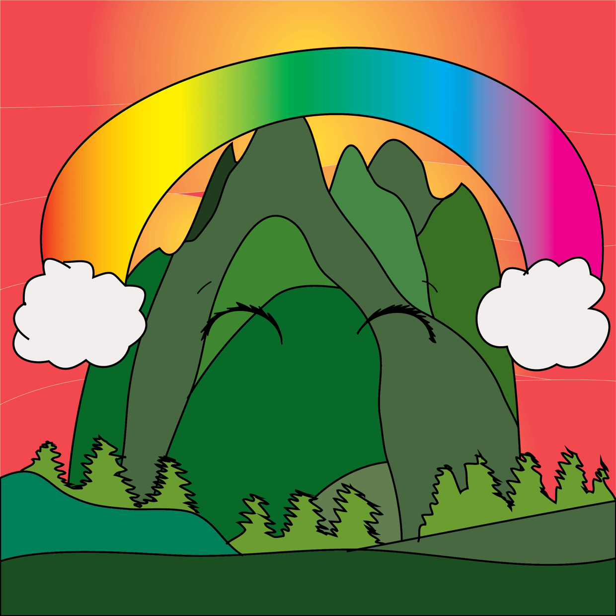 Cute Mountain #3926