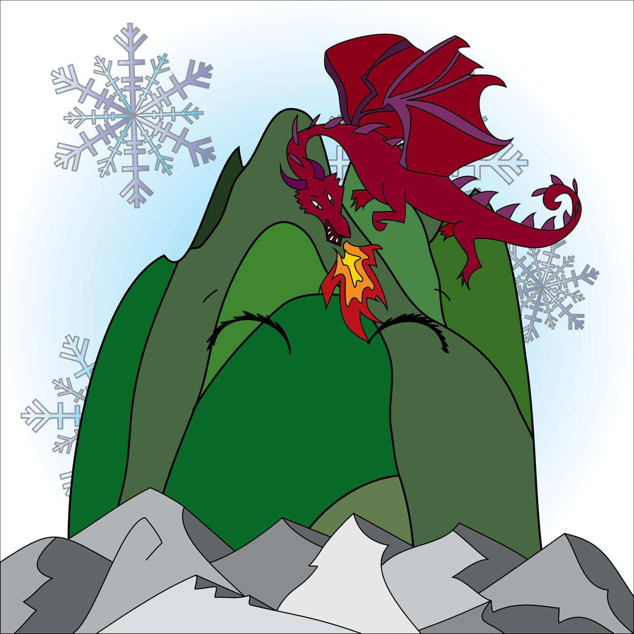 Cute Mountain #3928