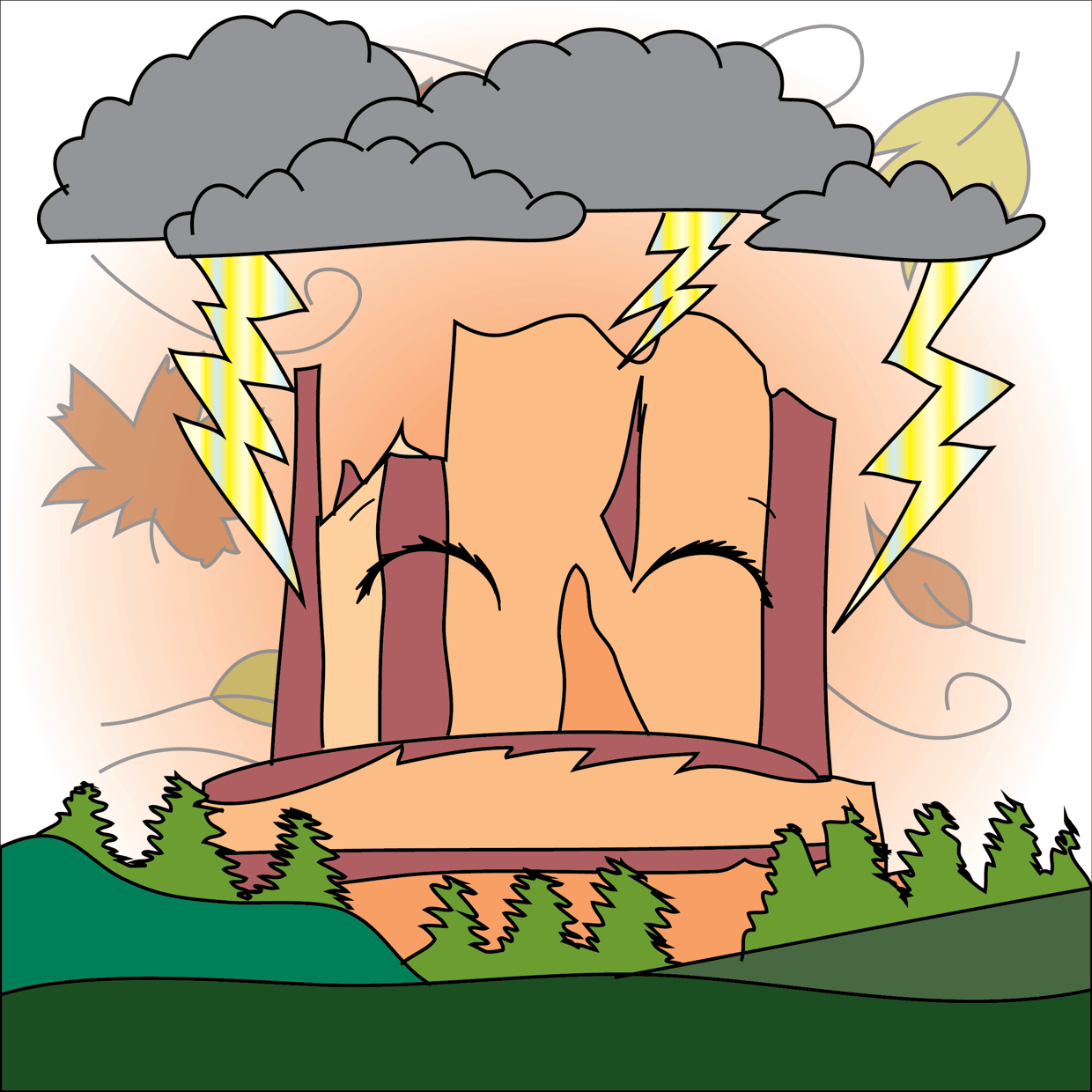 Cute Mountain #3932