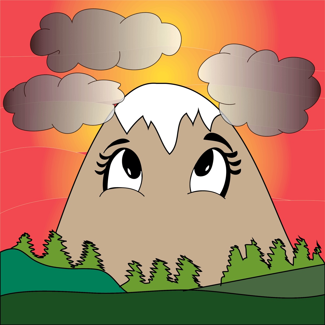 Cute Mountain #3938