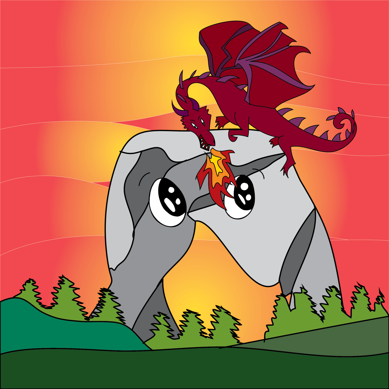 Cute Mountain #3960