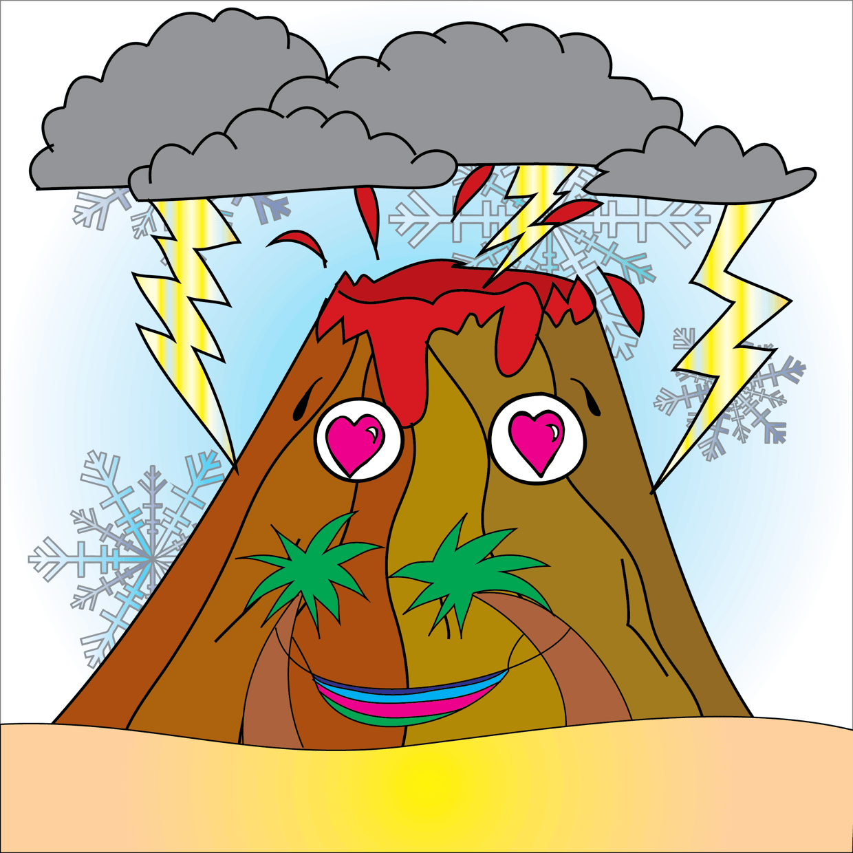 Cute Mountain #3987