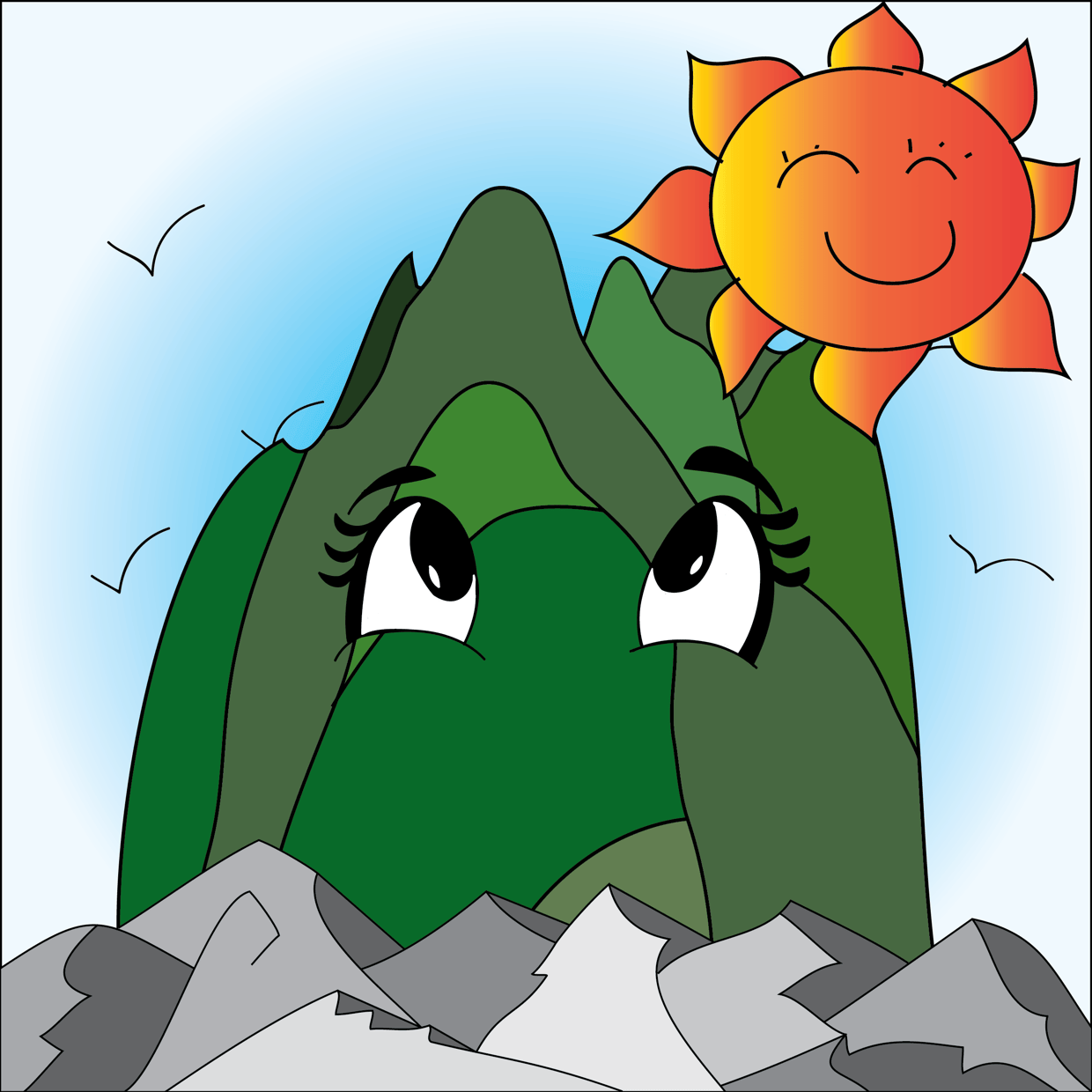 Cute Mountain #4010