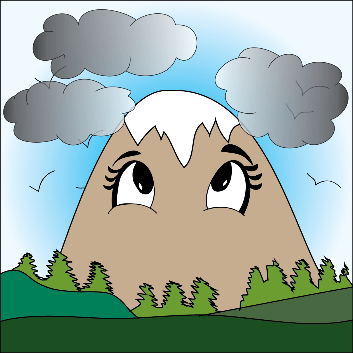 Cute Mountain #4089
