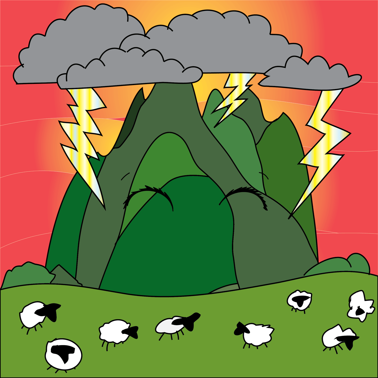 Cute Mountain #4100