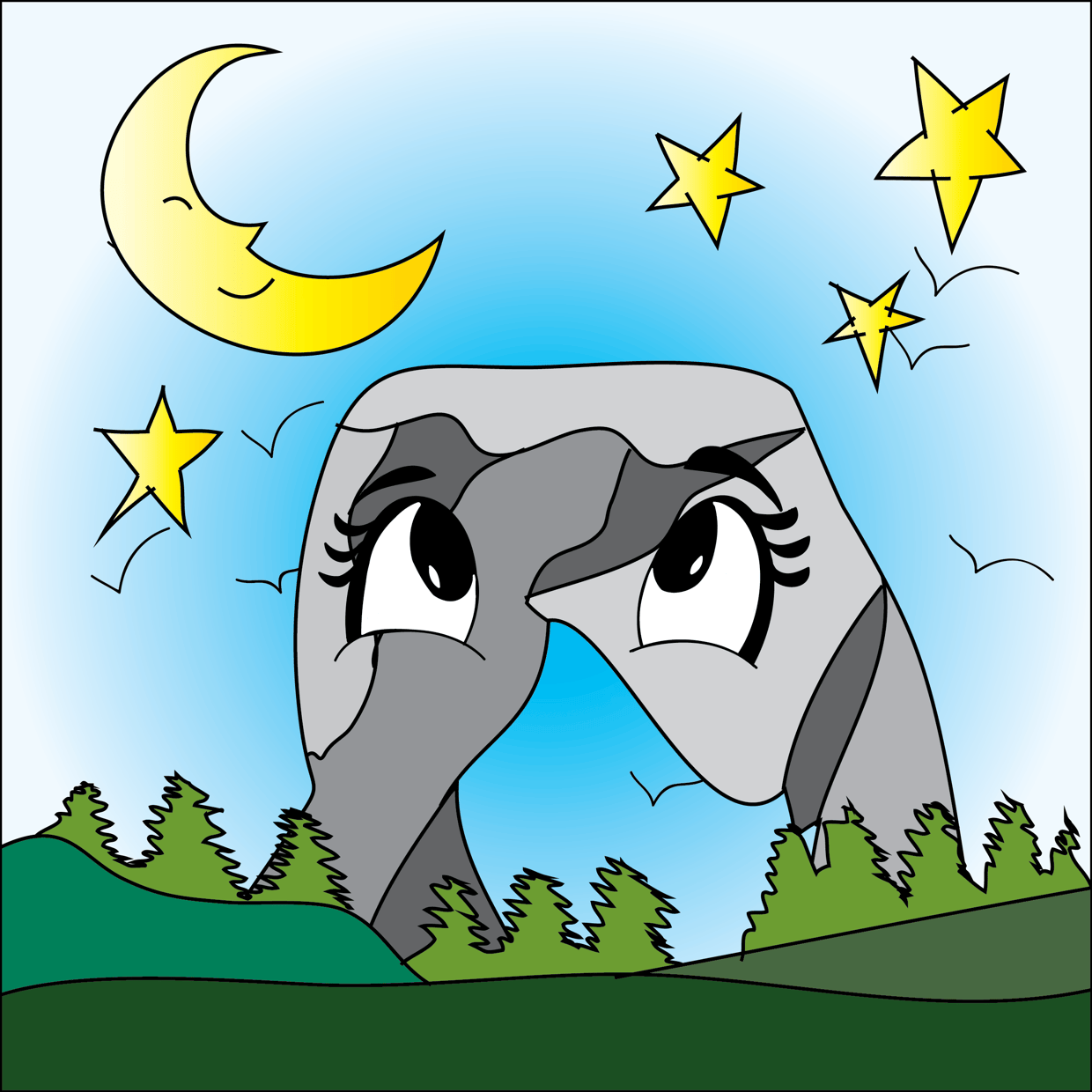 Cute Mountain #4191