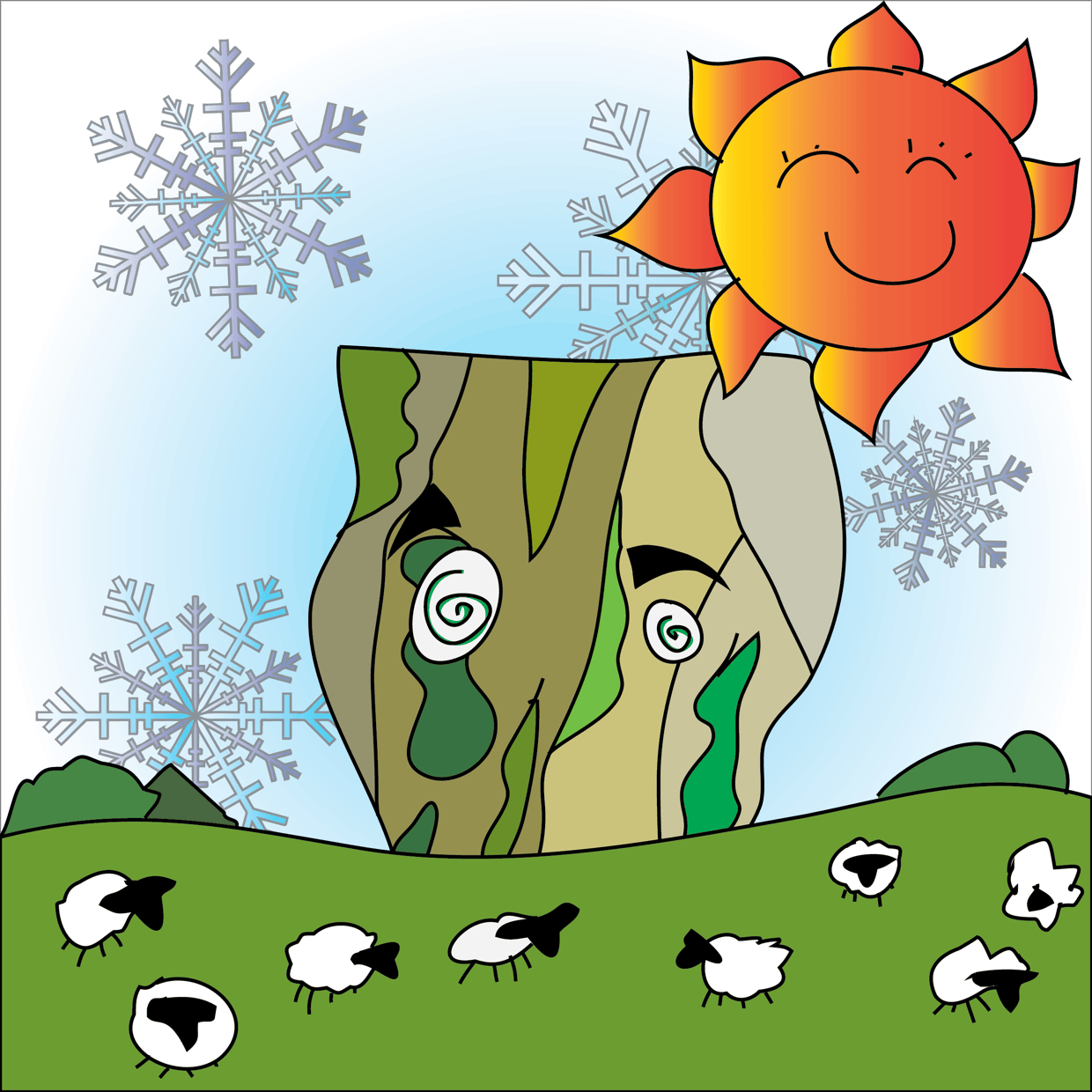 Cute Mountain #4196
