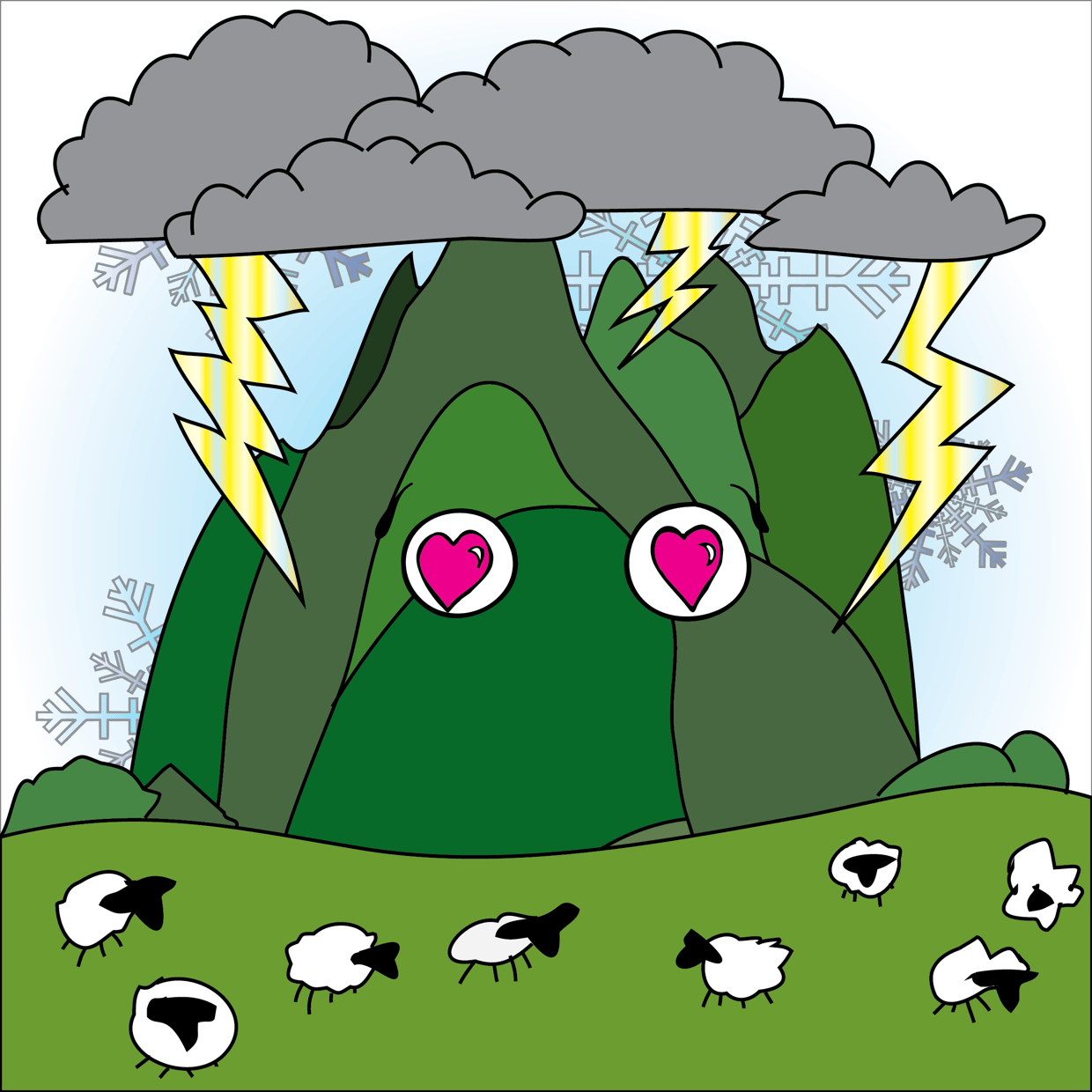 Cute Mountain #4197