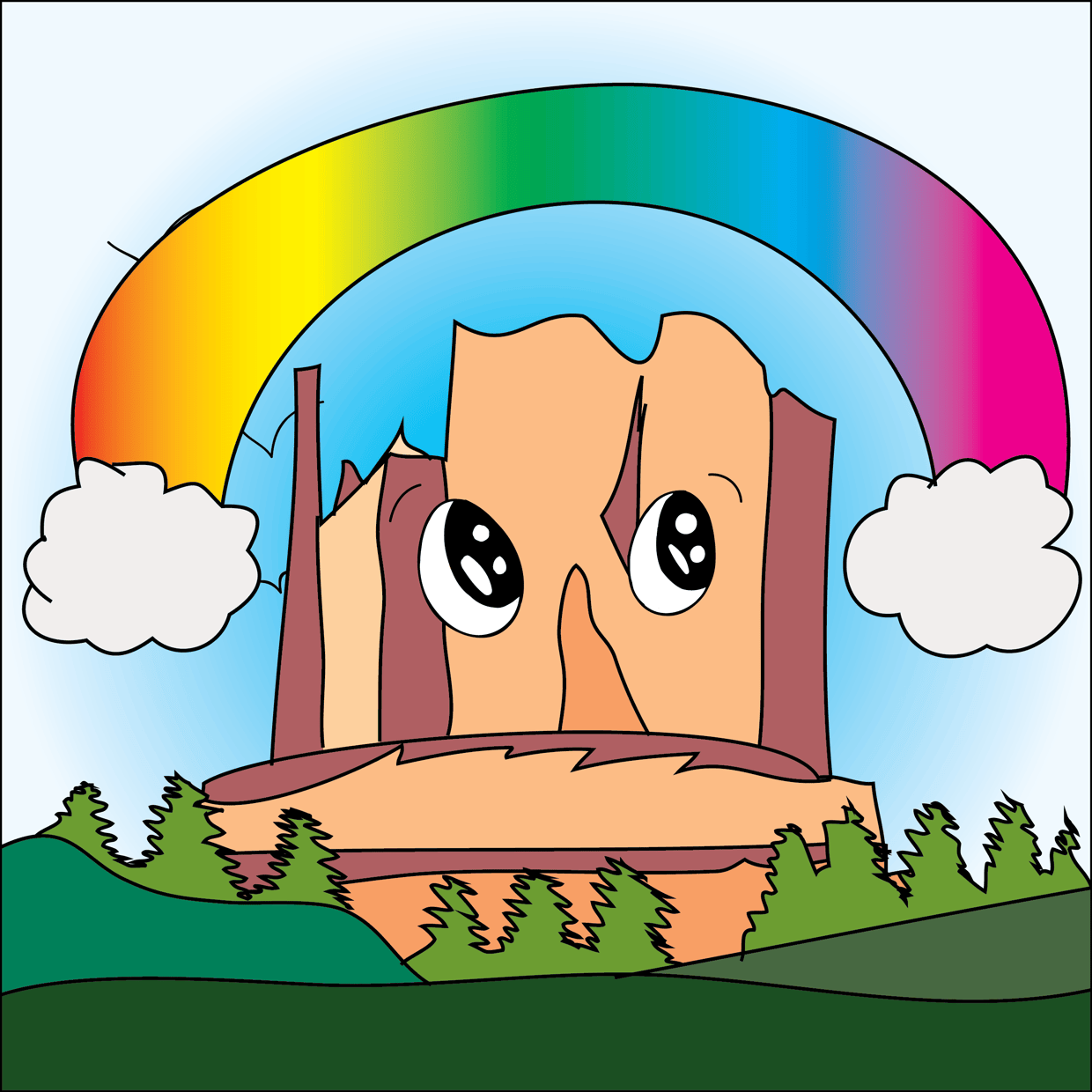Cute Mountain #4199