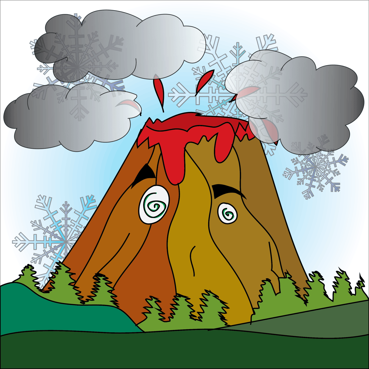 Cute Mountain #4217