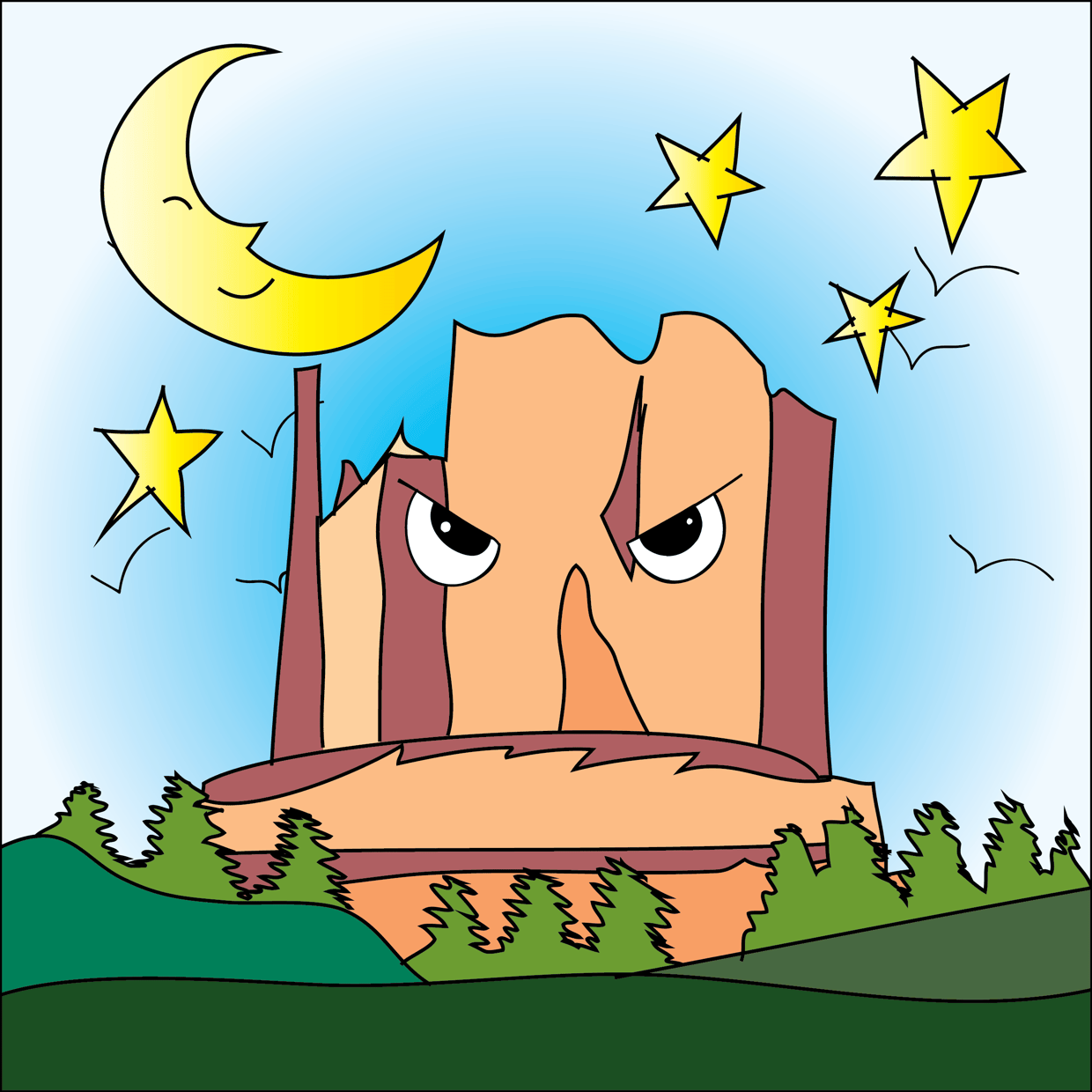 Cute Mountain #4516