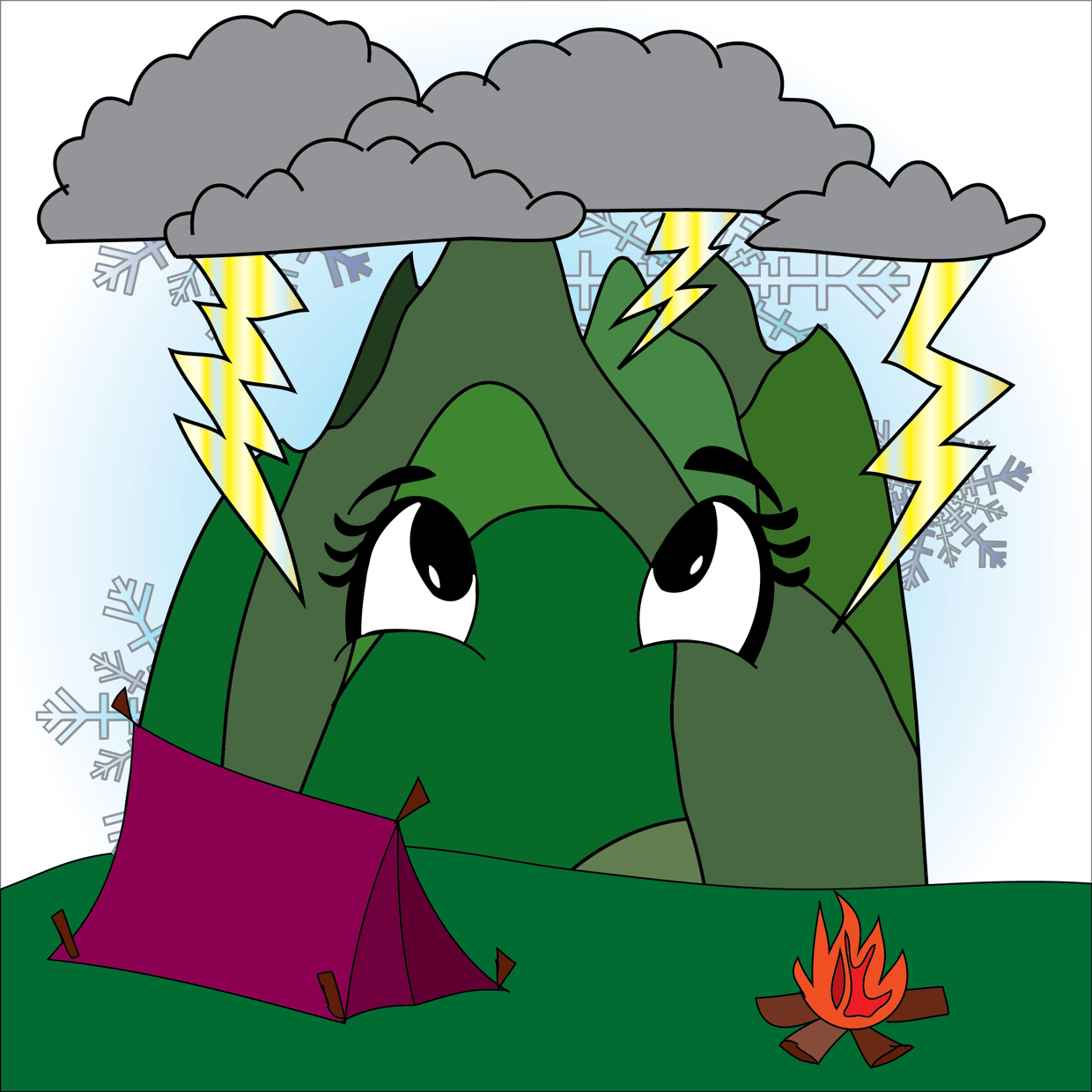 Cute Mountain #4517
