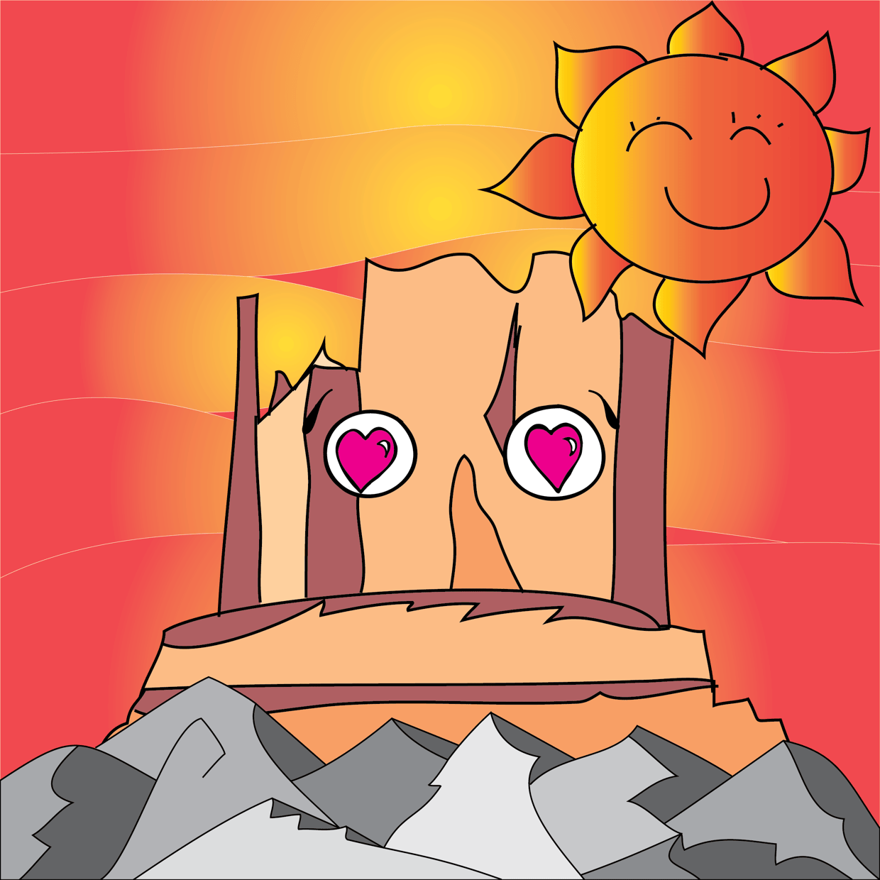 Cute Mountain #4524