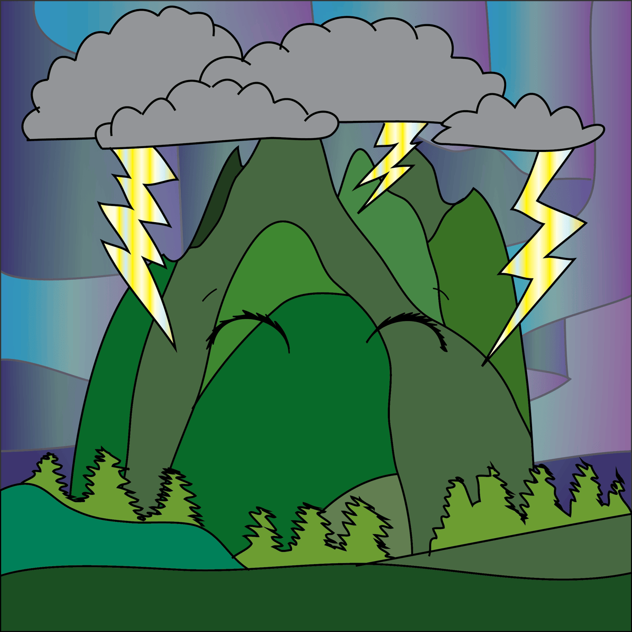 Cute Mountain #4544
