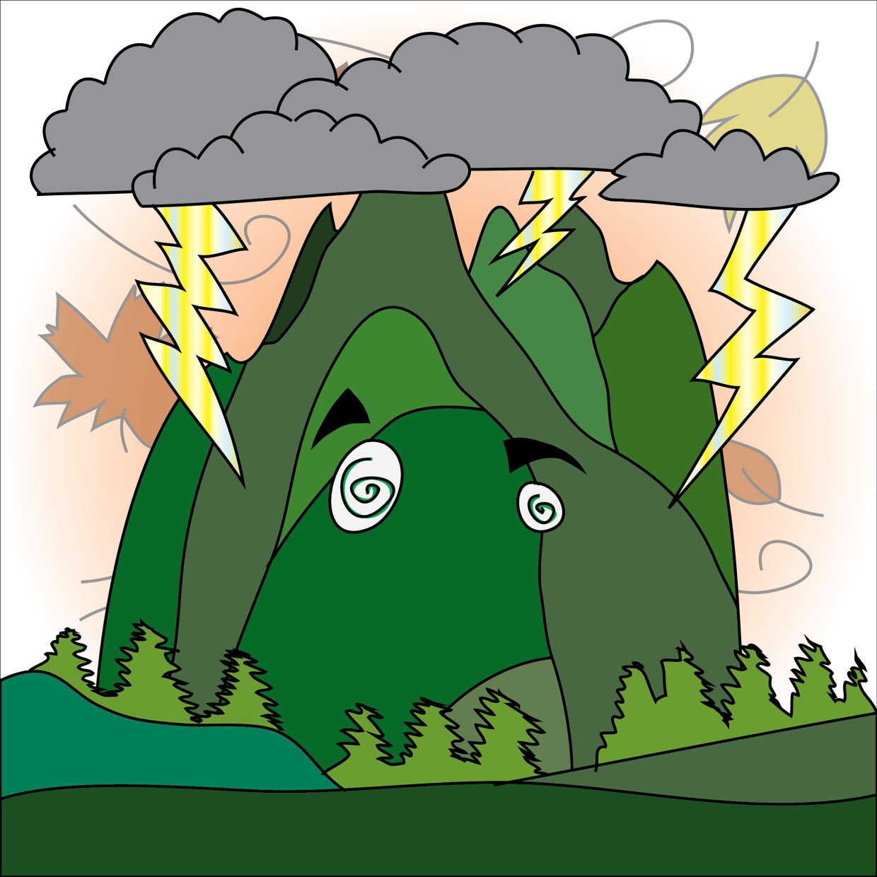 Cute Mountain #4557