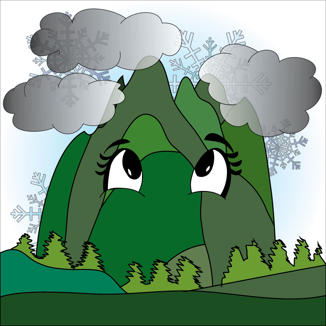 Cute Mountain #4558