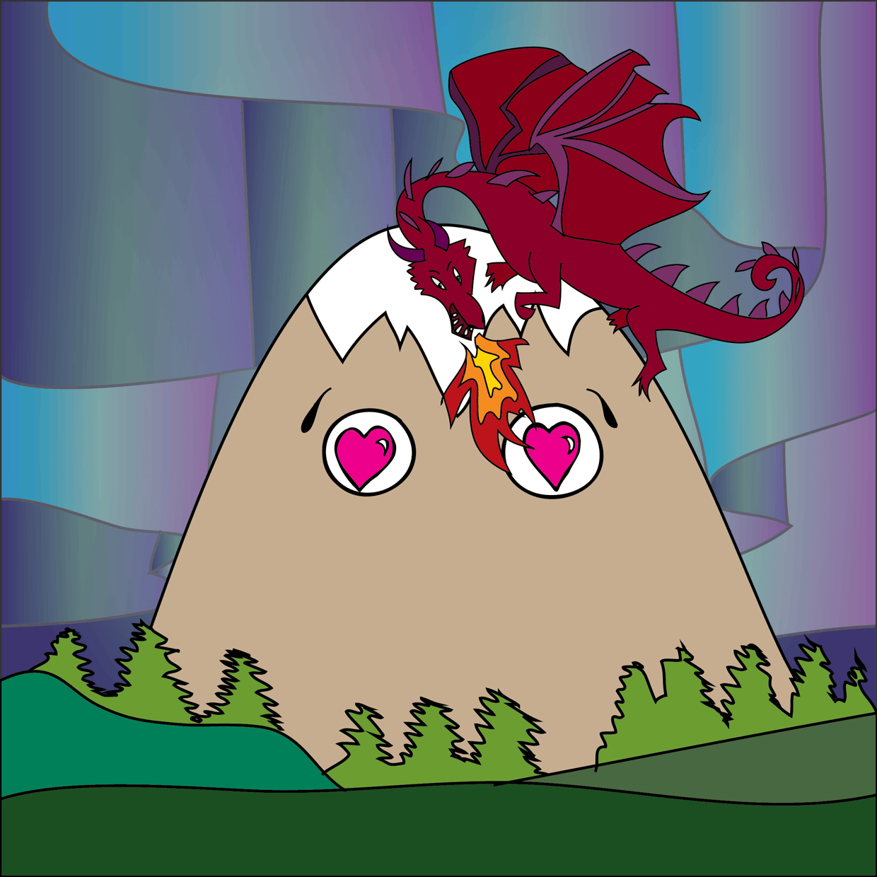 Cute Mountain #4571
