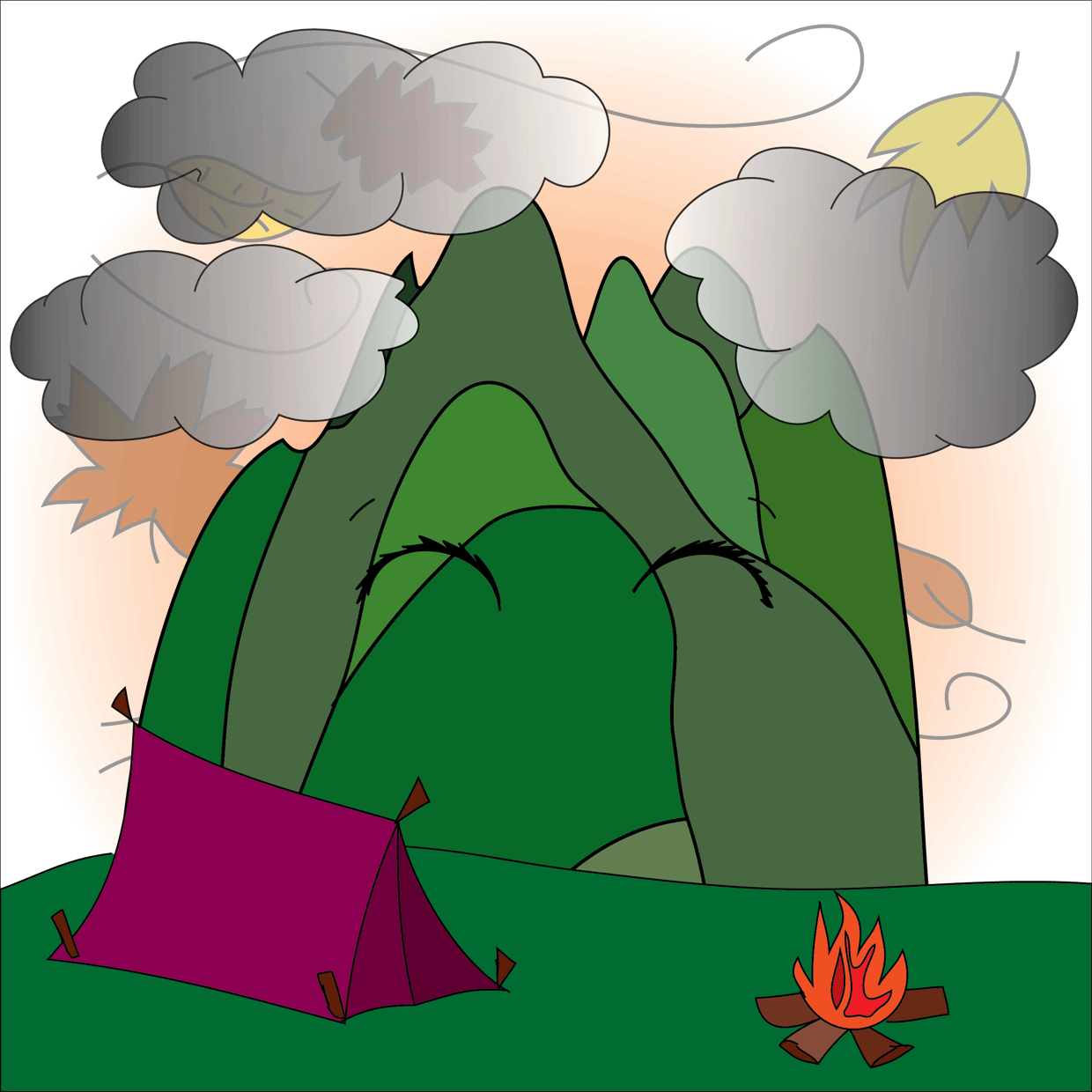 Cute Mountain #4572
