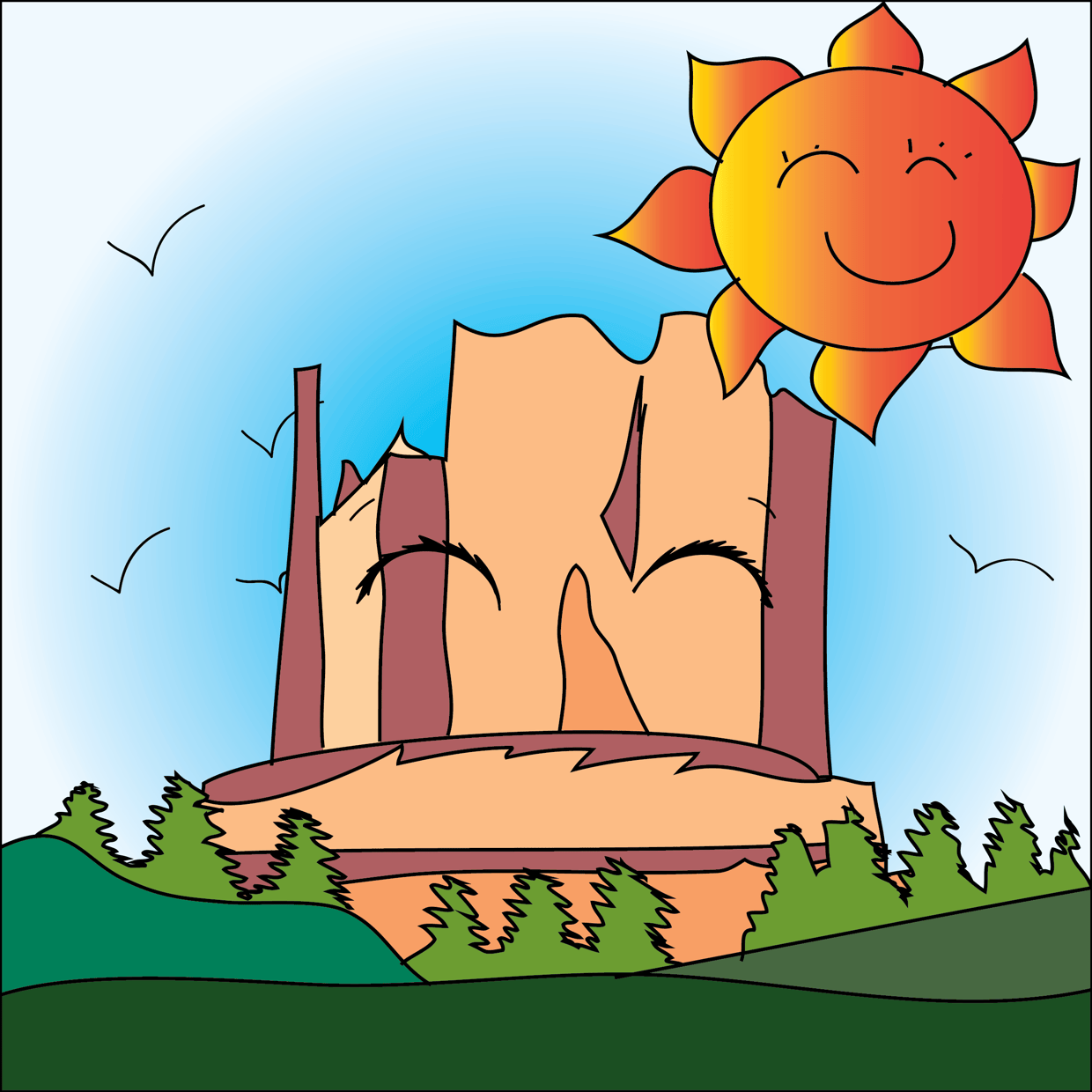 Cute Mountain #4596