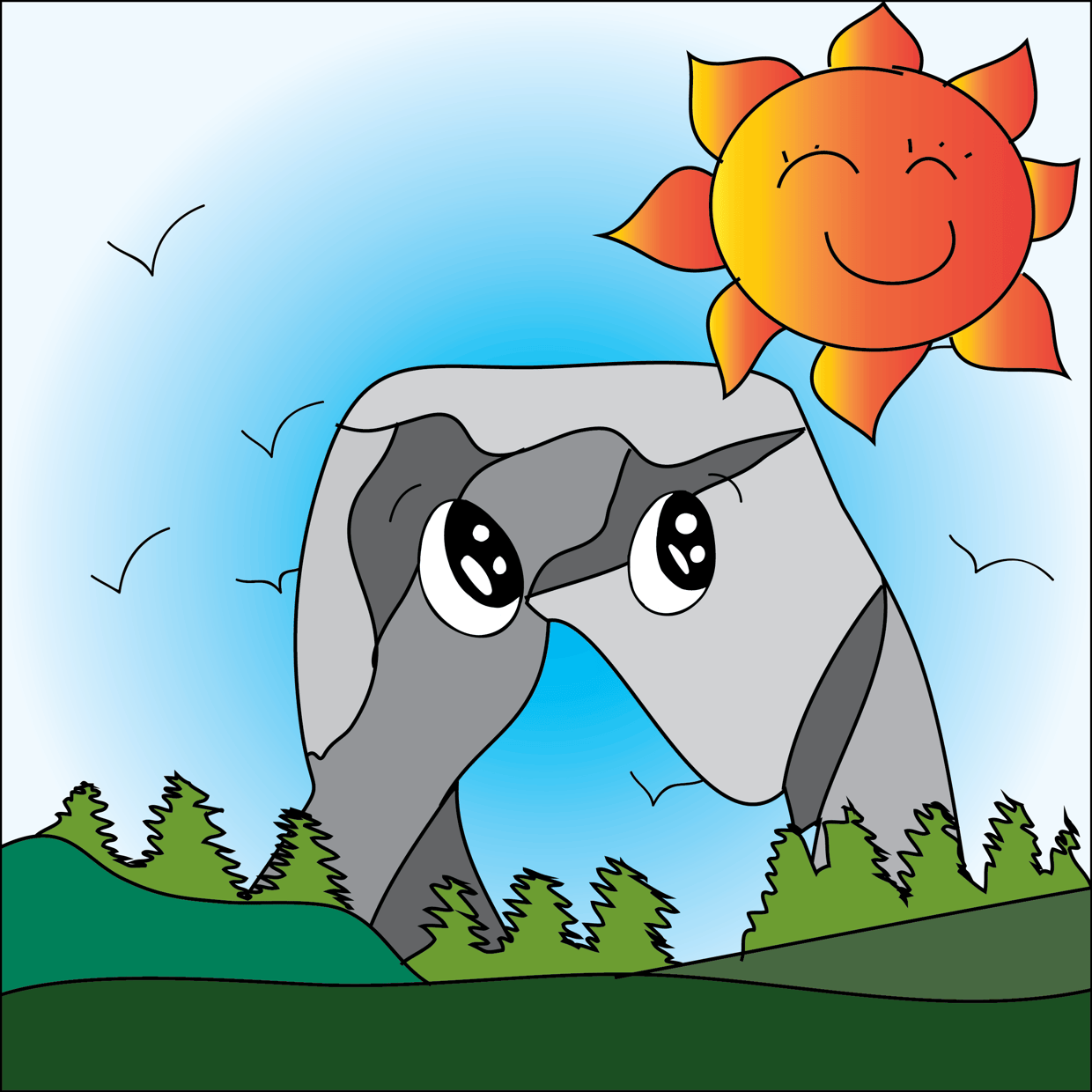 Cute Mountain #4689