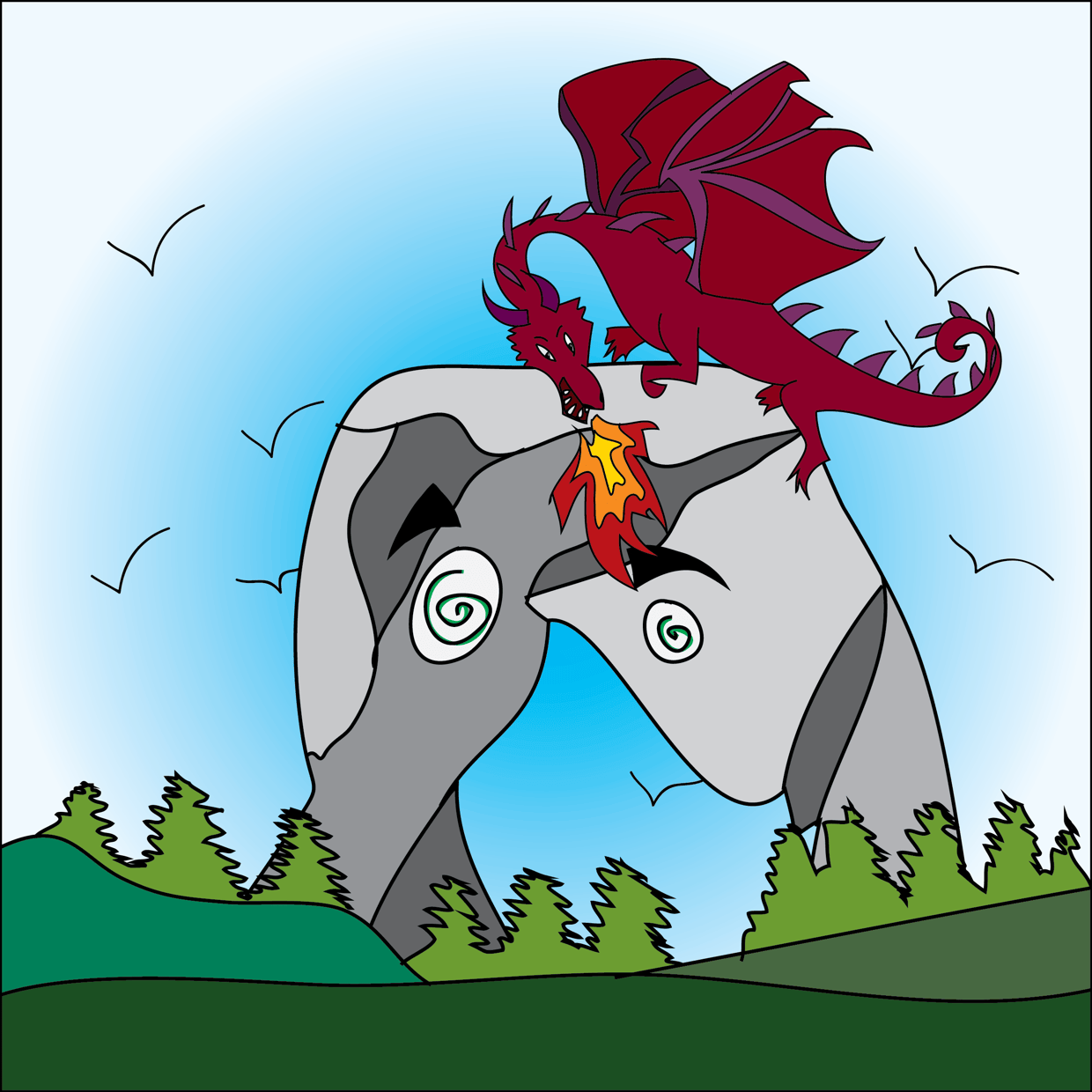 Cute Mountain #4701