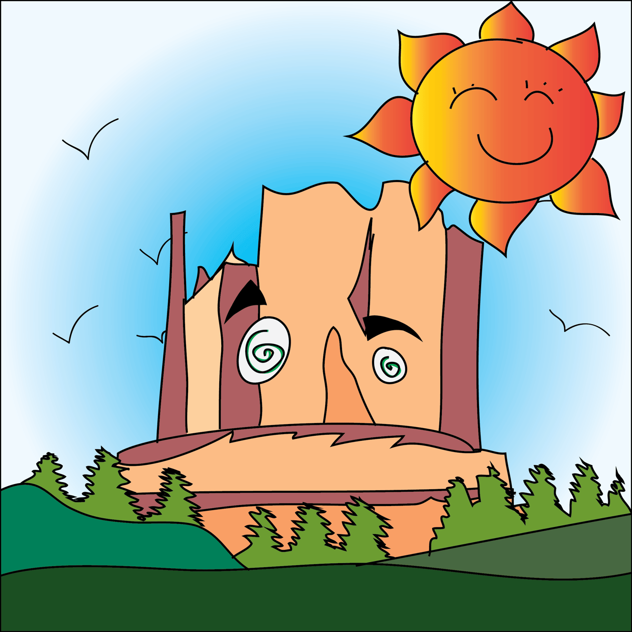 Cute Mountain #4740