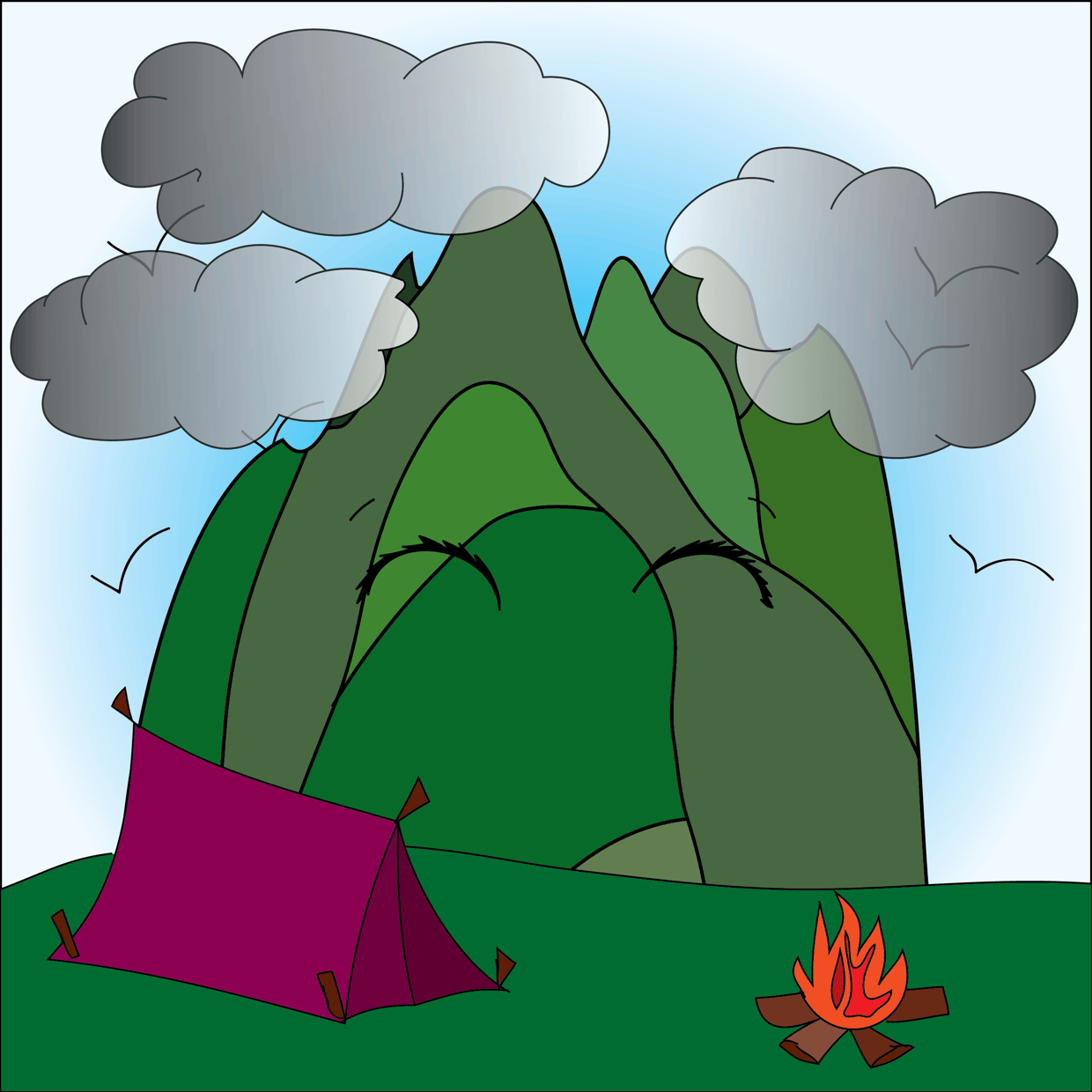 Cute Mountain #4744