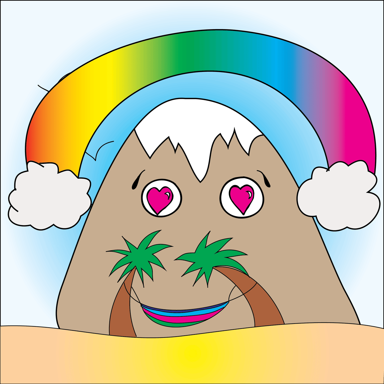 Cute Mountain #4757