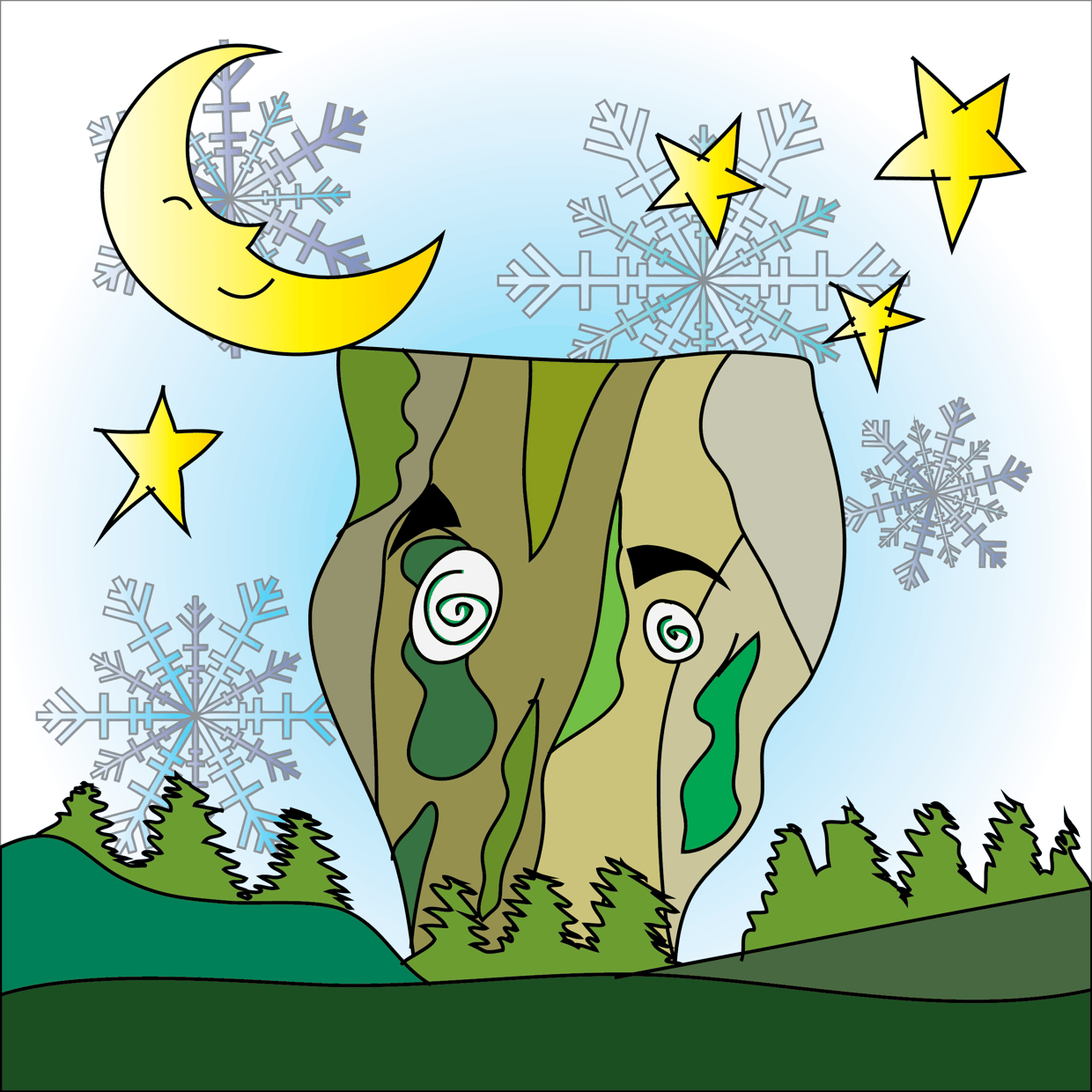 Cute Mountain #4845