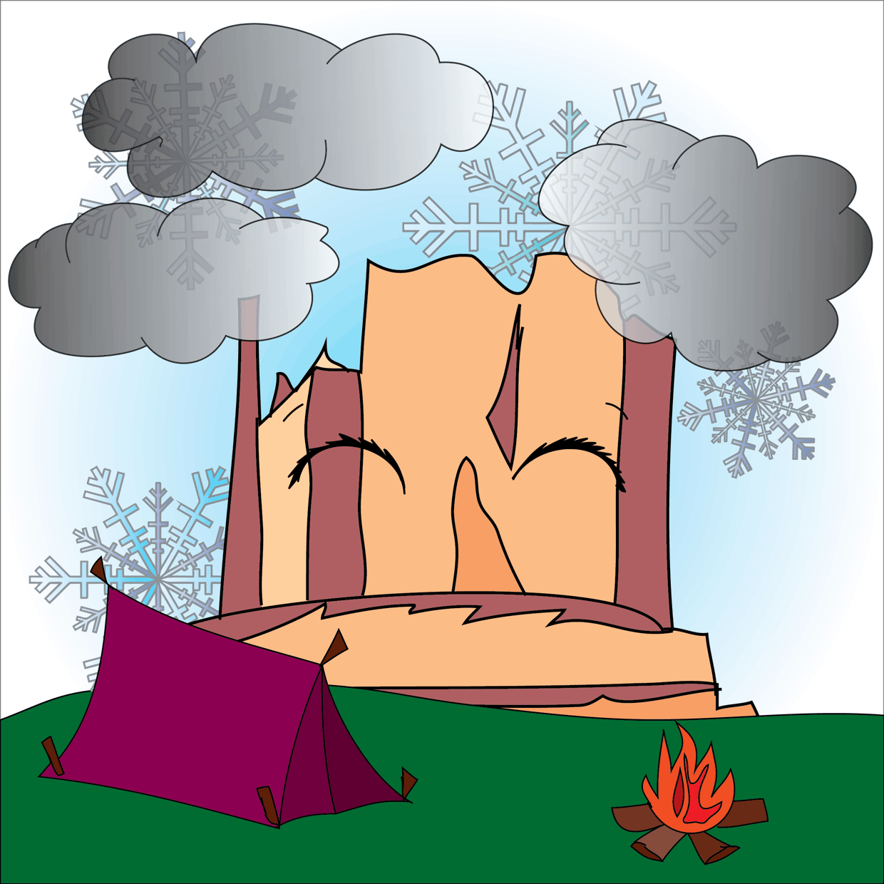 Cute Mountain #4955
