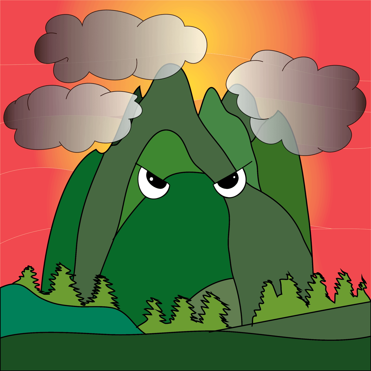 Cute Mountain #558