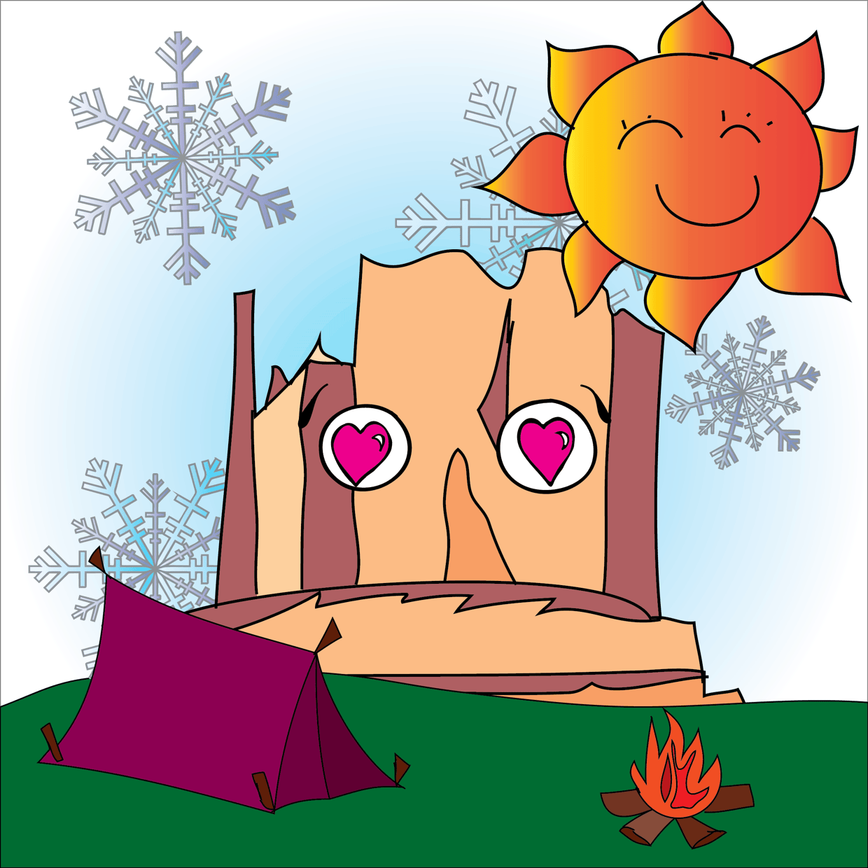 Cute Mountain #5635