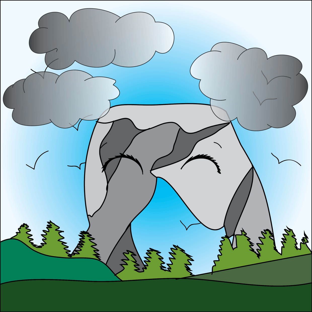 Cute Mountain #5652