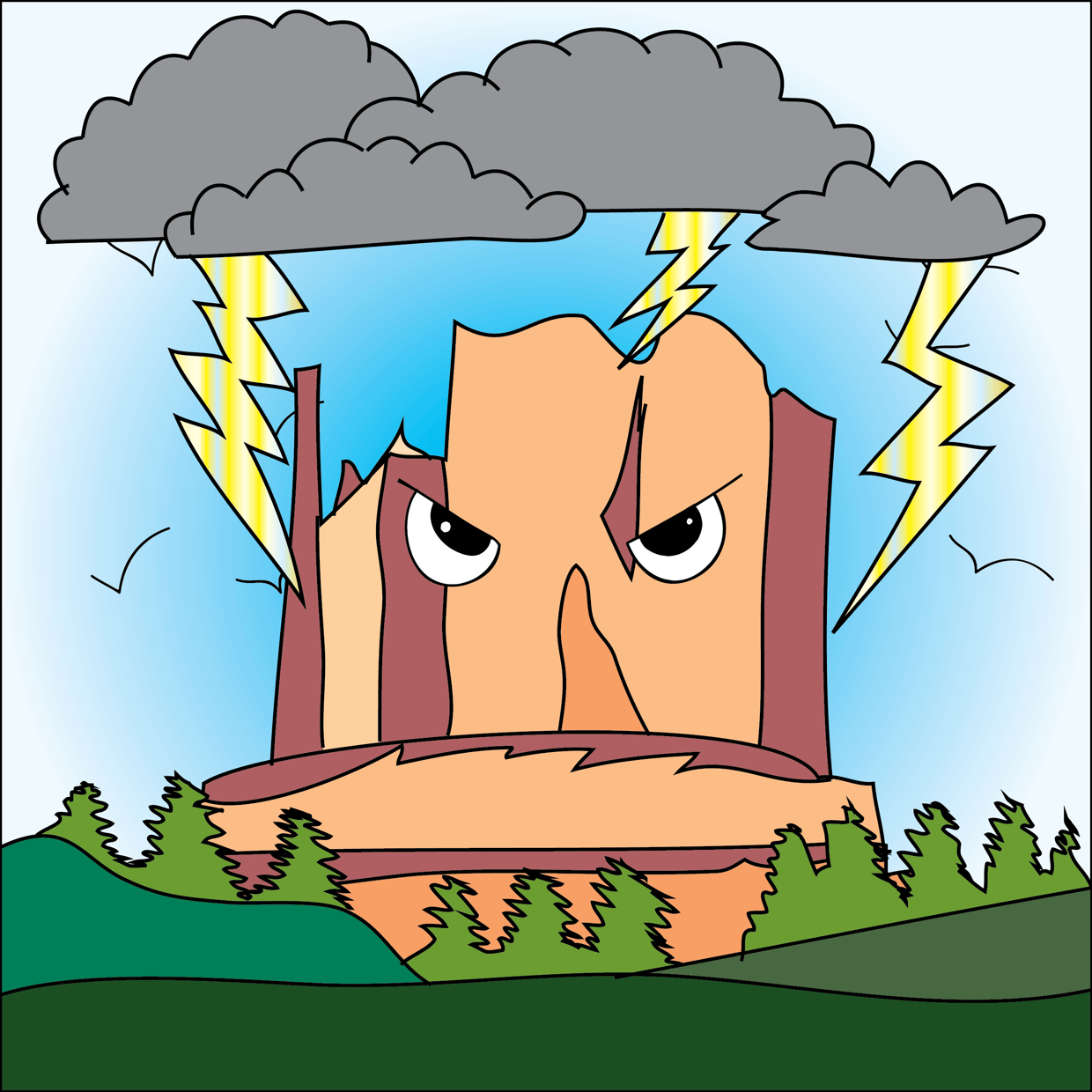 Cute Mountain #5684
