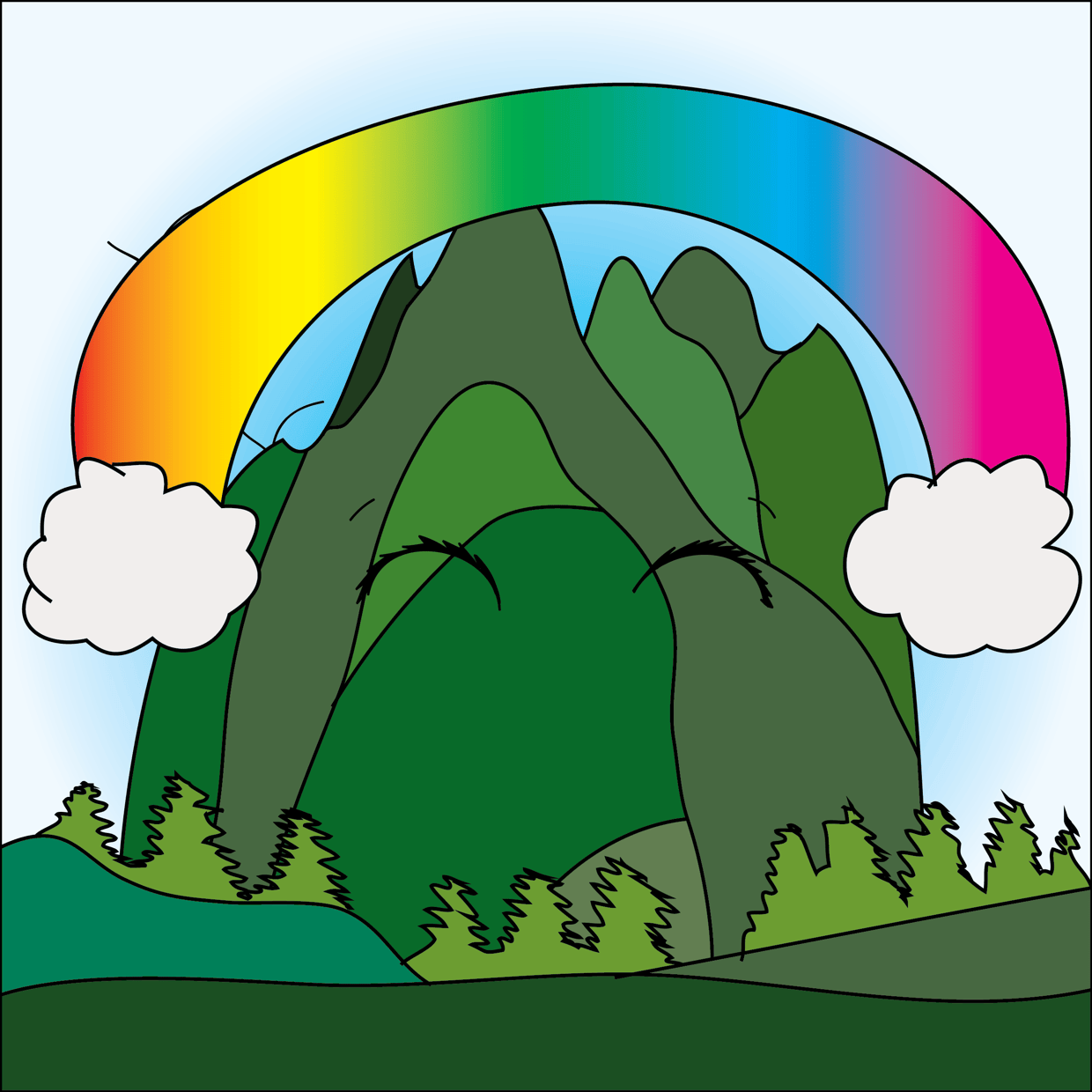 Cute Mountain #5707