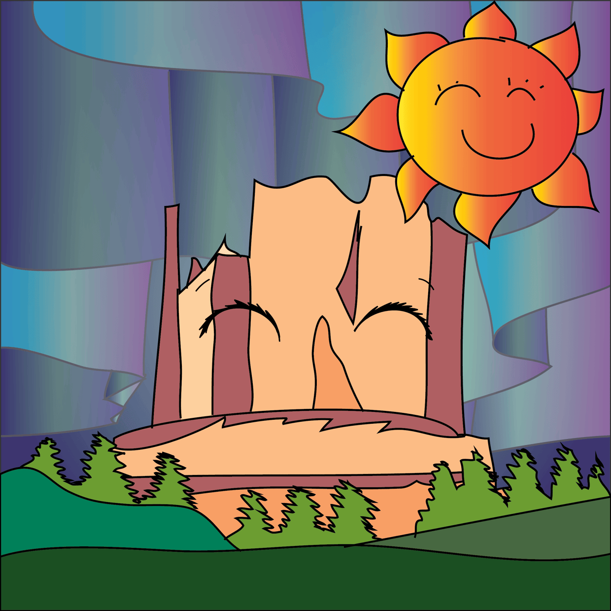 Cute Mountain #5744