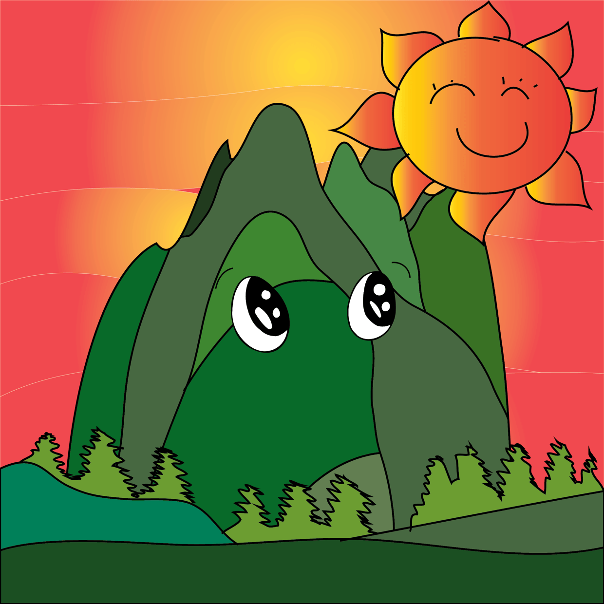 Cute Mountain #5917