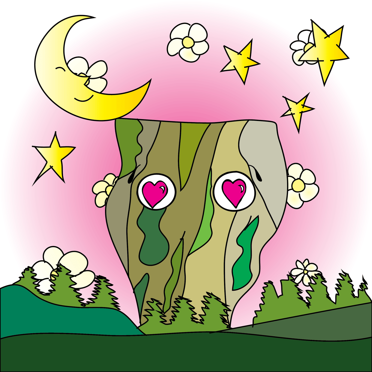 Cute Mountain #6000