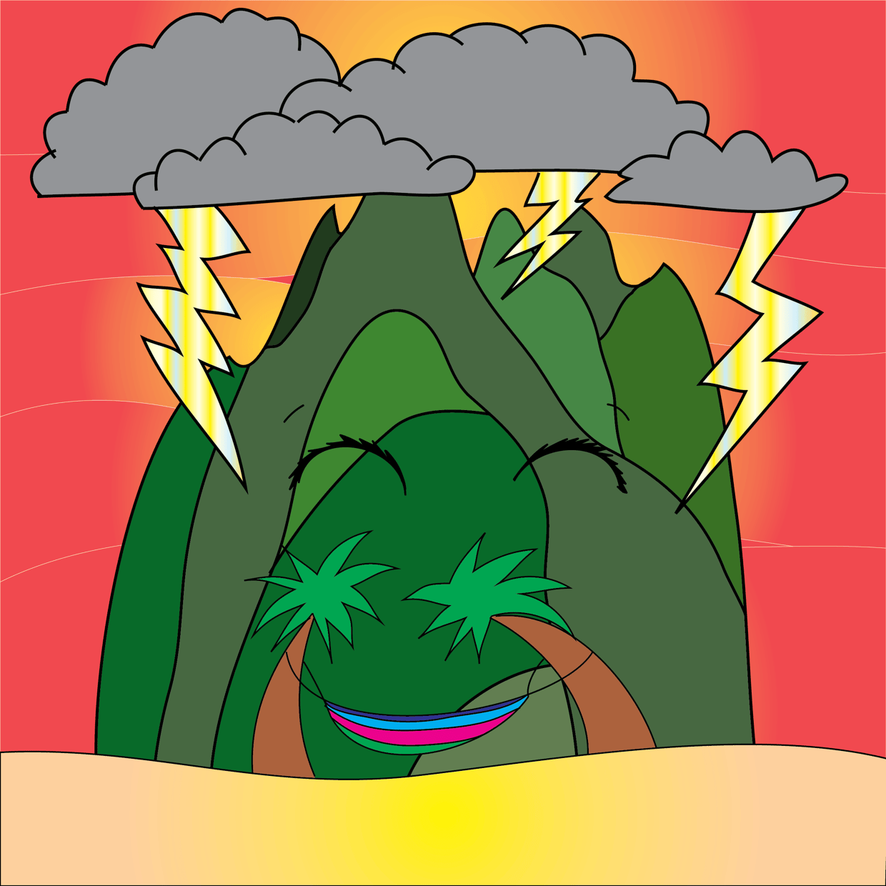 Cute Mountain #6002