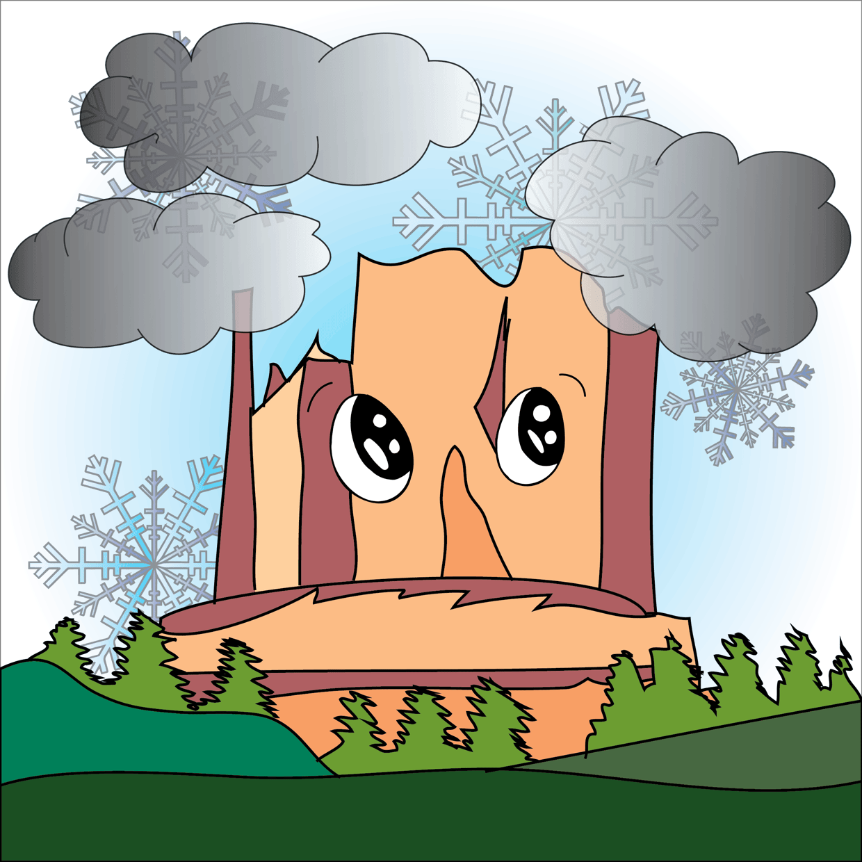 Cute Mountain #6004