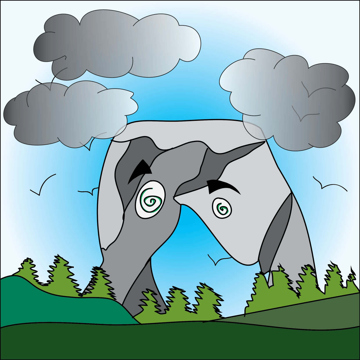 Cute Mountain #6022