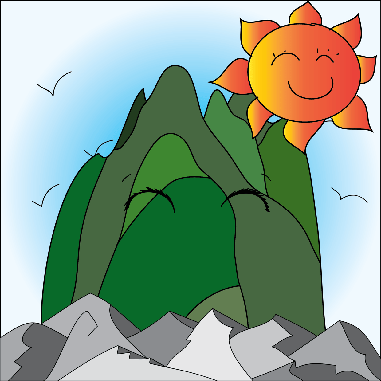 Cute Mountain #6038