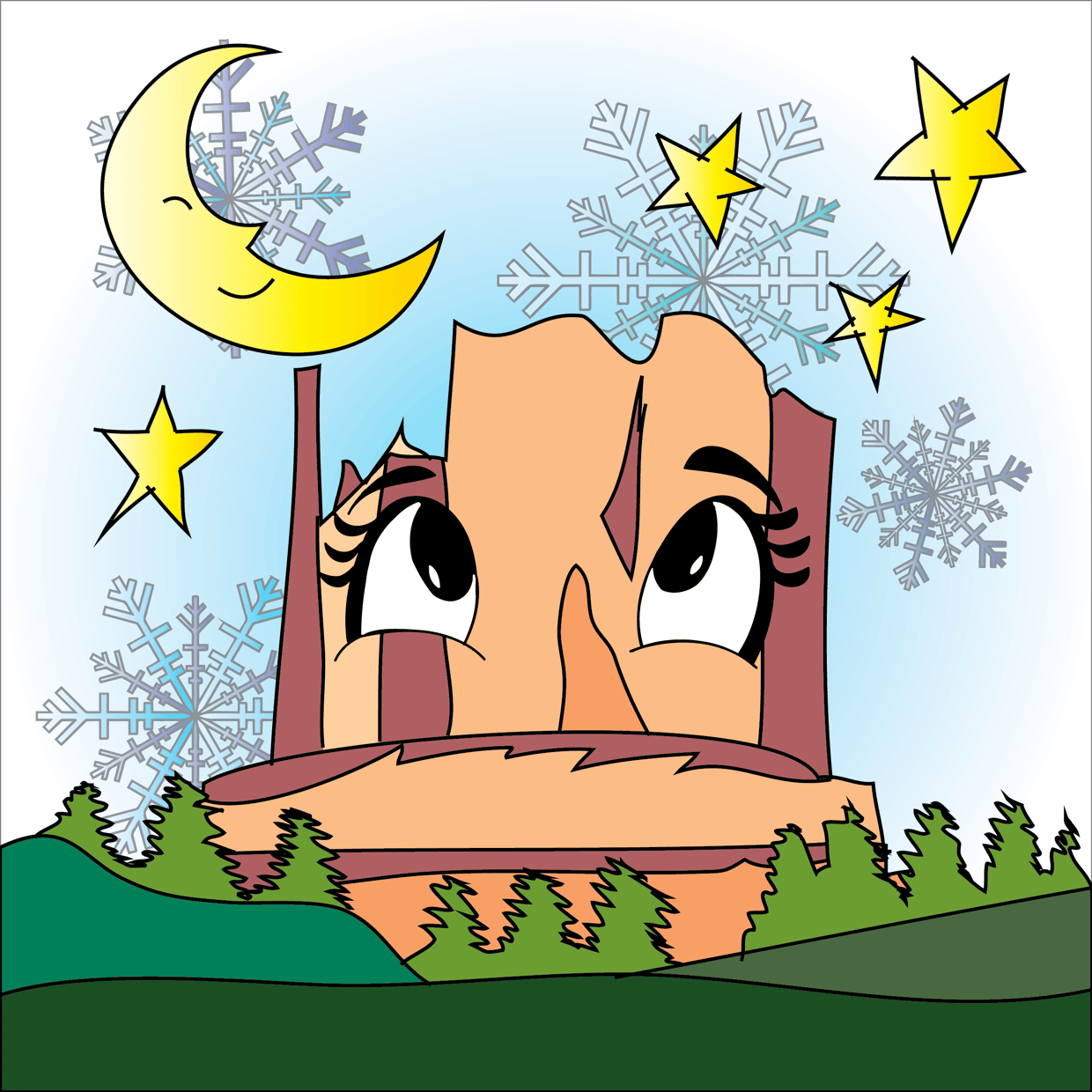 Cute Mountain #6053