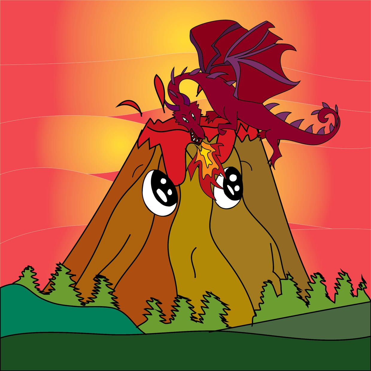 Cute Mountain #610