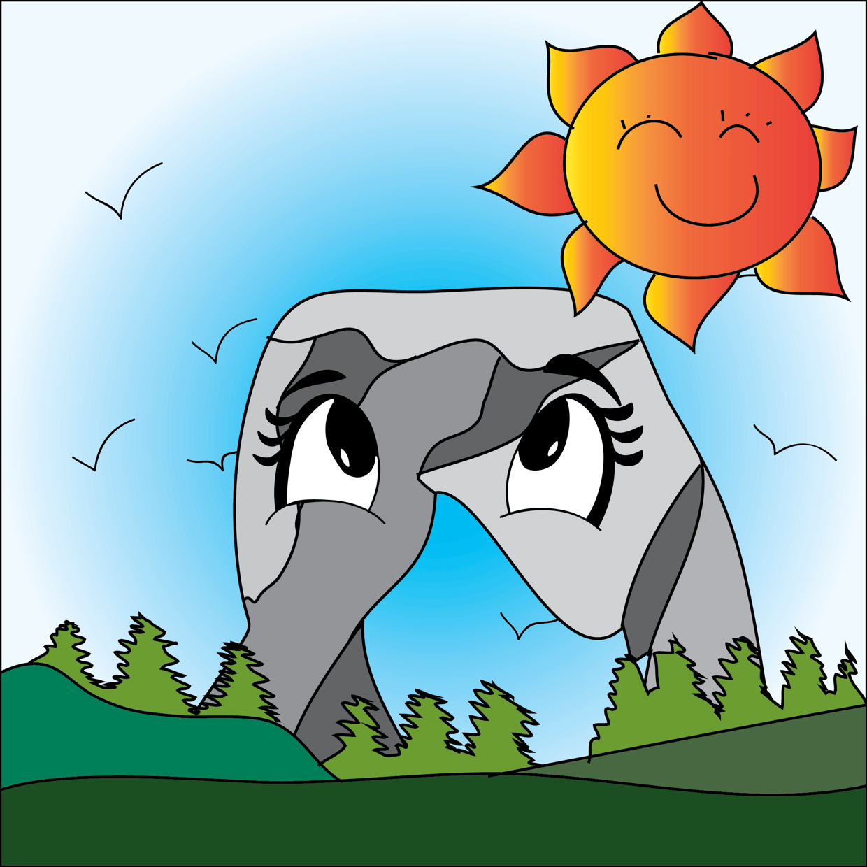 Cute Mountain #6114